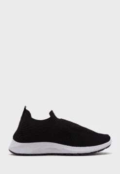Casual Knit Slip On Sneakers
