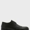 Faux Leather Wing Cap Formal Lace Ups