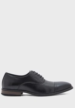 Perforated Toe Cap Oxford Lace Ups