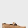 Contrast Strap Moccasins