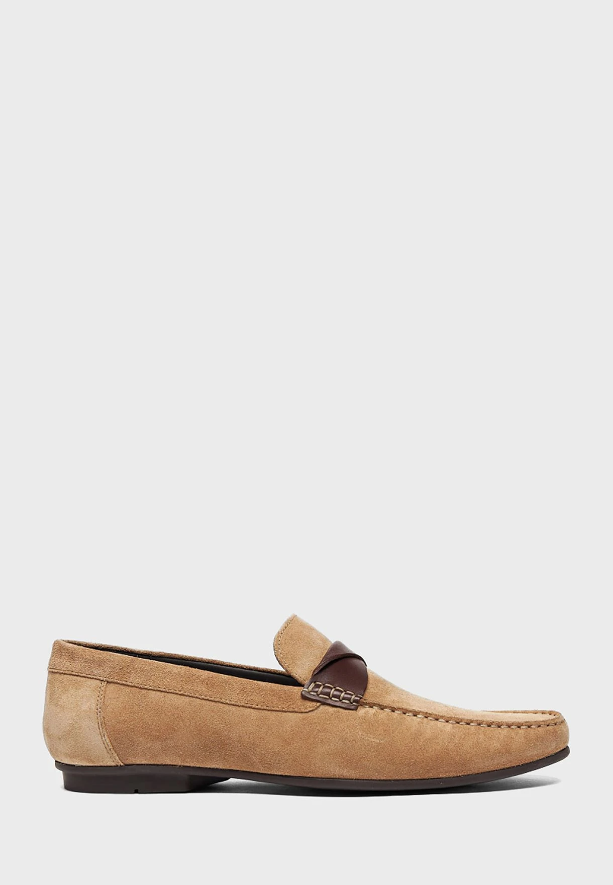 Contrast Strap Moccasins 1 Contrast Strap Moccasins