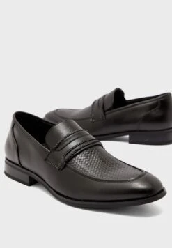 Formal Textured Apron Slip Ons