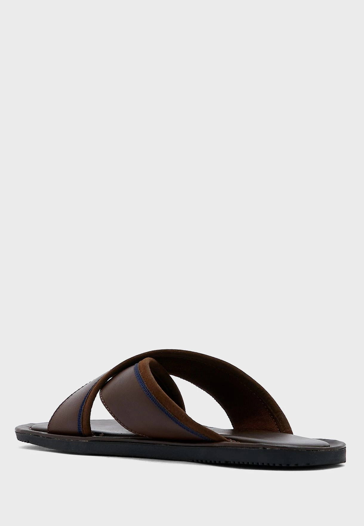 Webbing Detail Cross Strap Sandals 2 Webbing Detail Cross Strap Sandals - Image 2