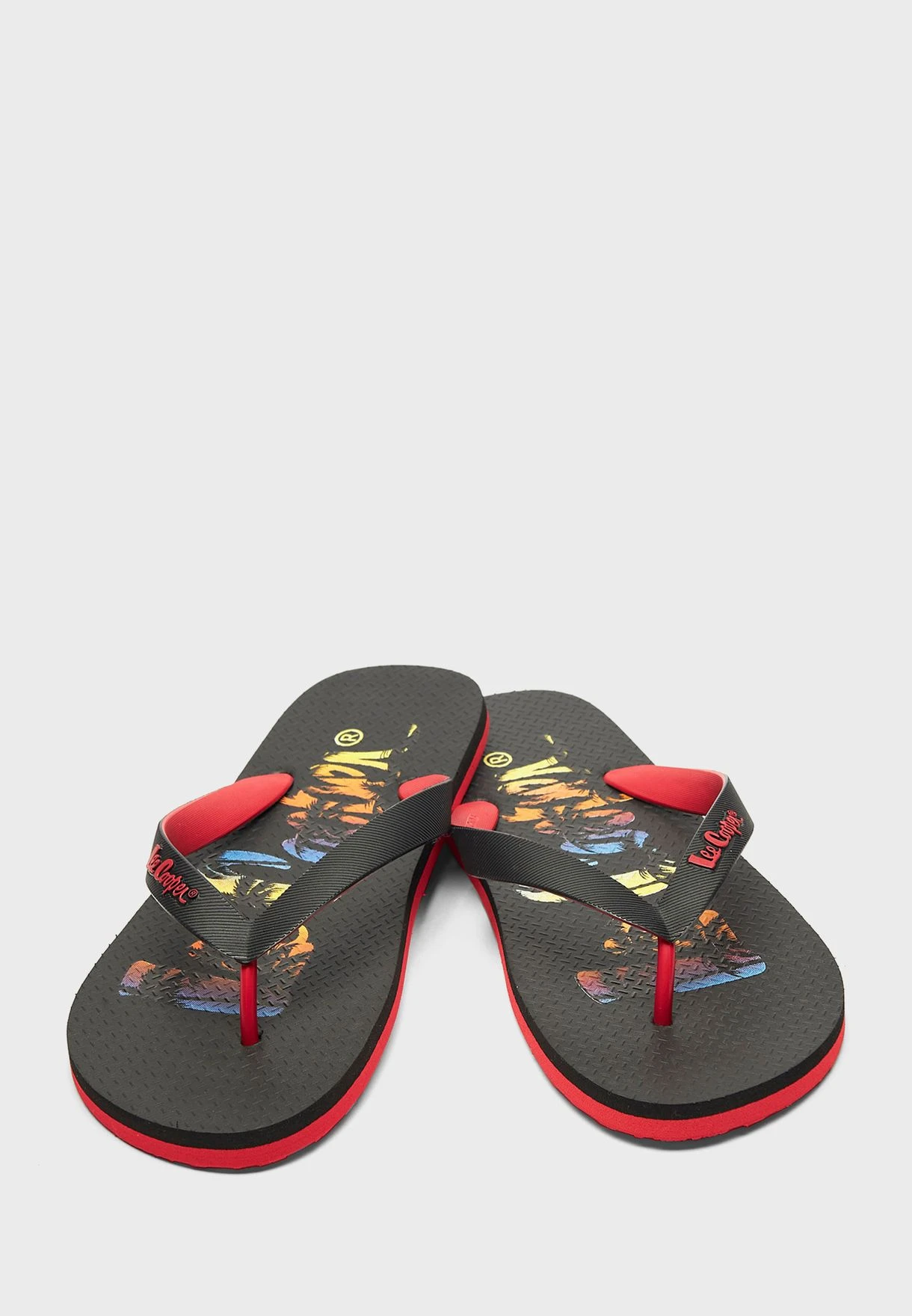 Lee Cooper Logo One Strap Flip Flops 2 Lee Cooper Logo One Strap Flip Flops - Image 2