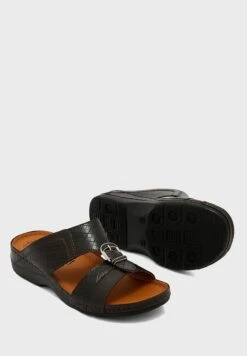 Diamond Pattern Leather Sandals -Easy Steps Sales 3 zoom desktop 123