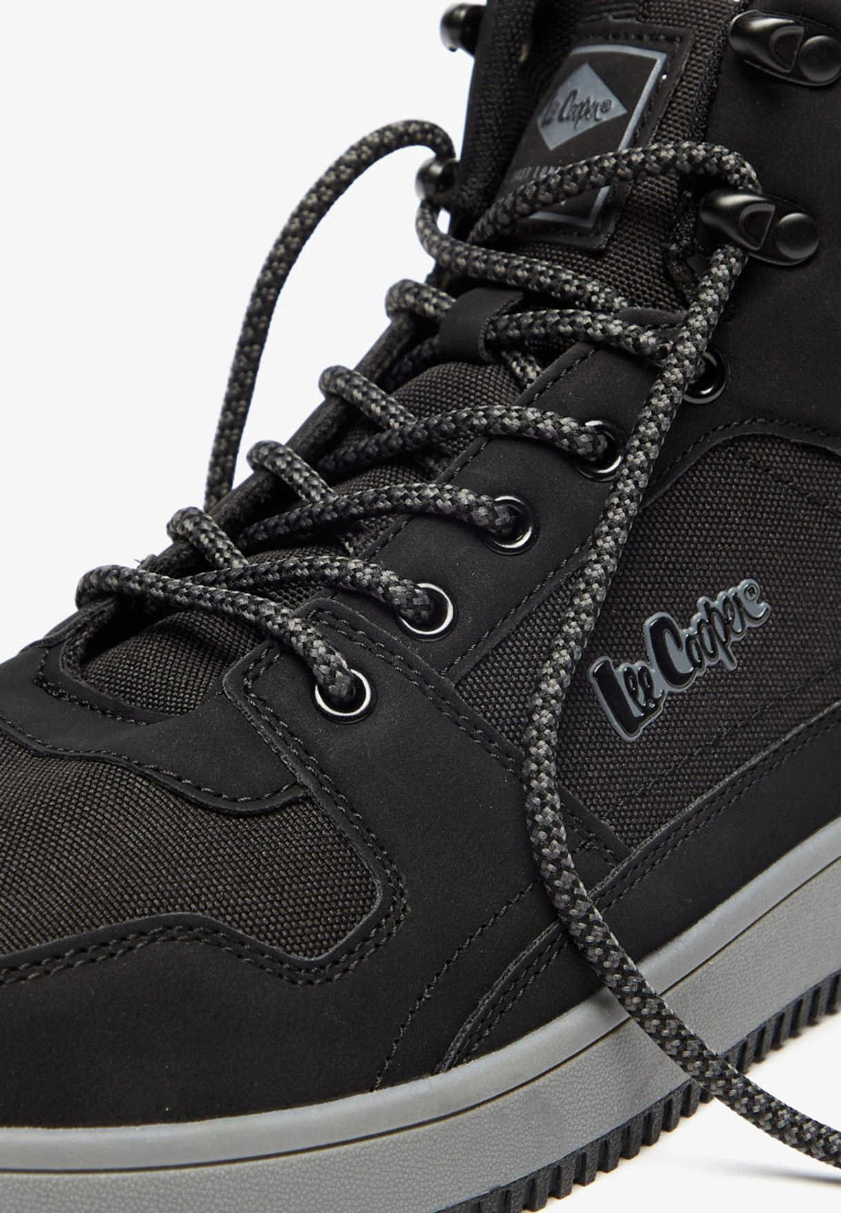 Lee Cooper Paneled High Top Sneakers 3 Lee Cooper Paneled High Top Sneakers - Image 3