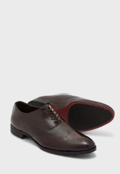 Dual Tone Wing Cap Formal Lace Ups -Easy Steps Sales 3 zoom desktop 322