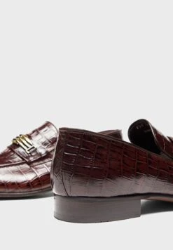 Croc Pattern Formal Slip Ons -Easy Steps Sales 3 zoom desktop 529