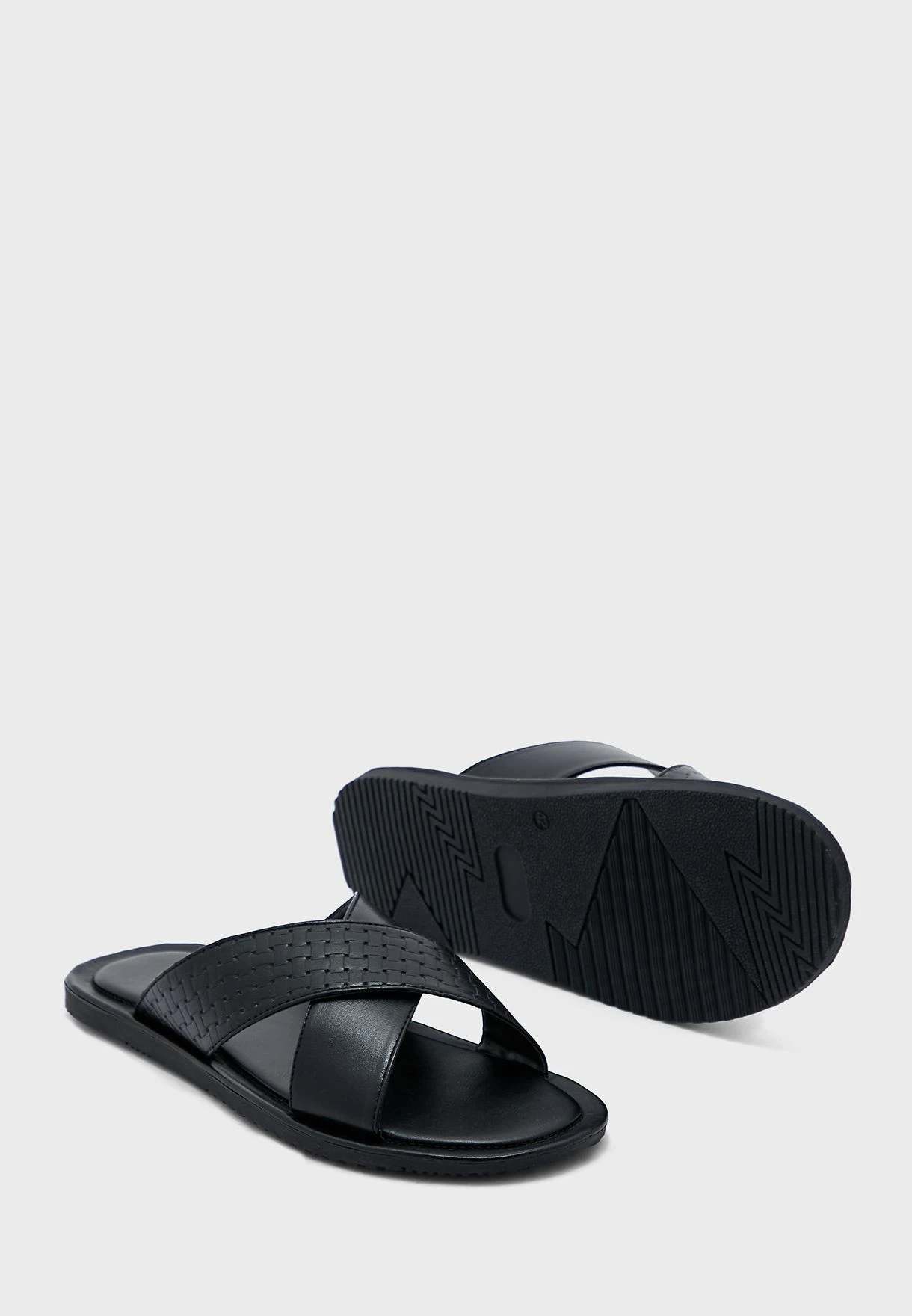 Cross Strap Sandals 3 Cross Strap Sandals - Image 3