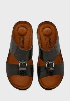 Diamond Pattern Leather Sandals -Easy Steps Sales 4 zoom desktop 122