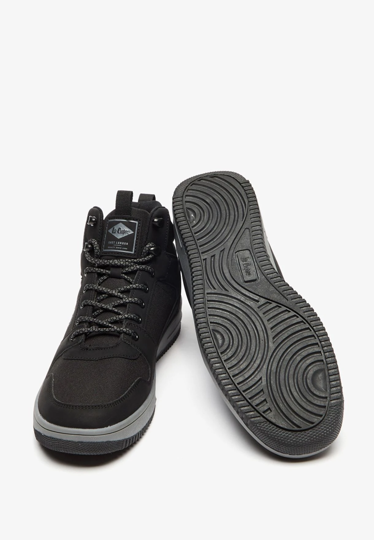 Lee Cooper Paneled High Top Sneakers 4 Lee Cooper Paneled High Top Sneakers - Image 4