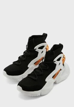 Knitted High Top Sneakers -Easy Steps Sales 4 zoom desktop 307