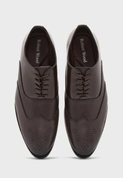 Dual Tone Wing Cap Formal Lace Ups -Easy Steps Sales 4 zoom desktop 319