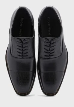 Perforated Toe Cap Oxford Lace Ups -Easy Steps Sales 4 zoom desktop 350