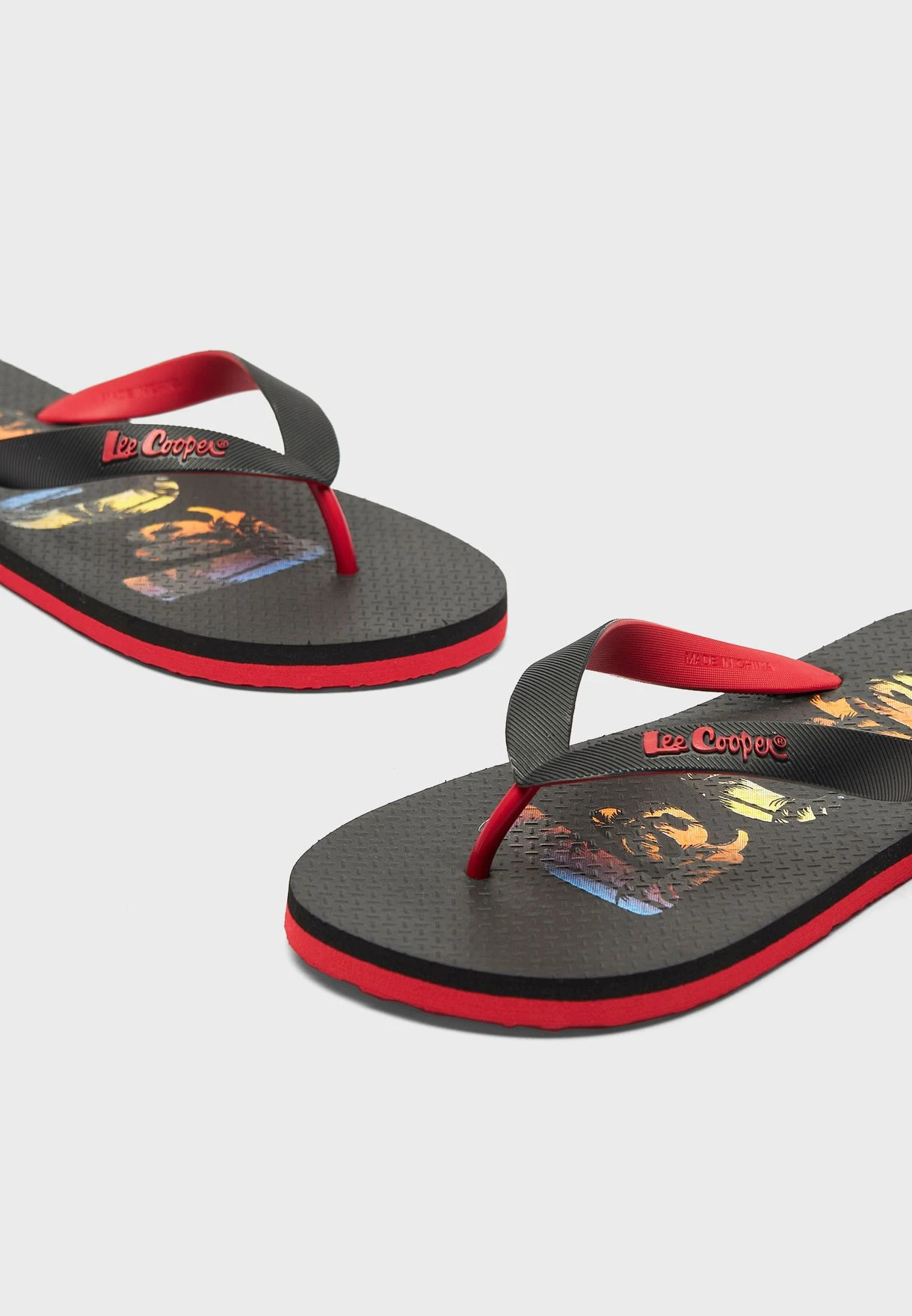 Lee Cooper Logo One Strap Flip Flops 4 Lee Cooper Logo One Strap Flip Flops - Image 4