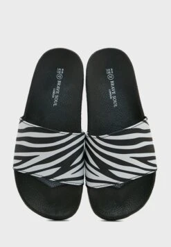 Brave Soul For Seventy Five Zebra Print Sandals -Easy Steps Sales 4 zoom desktop 86