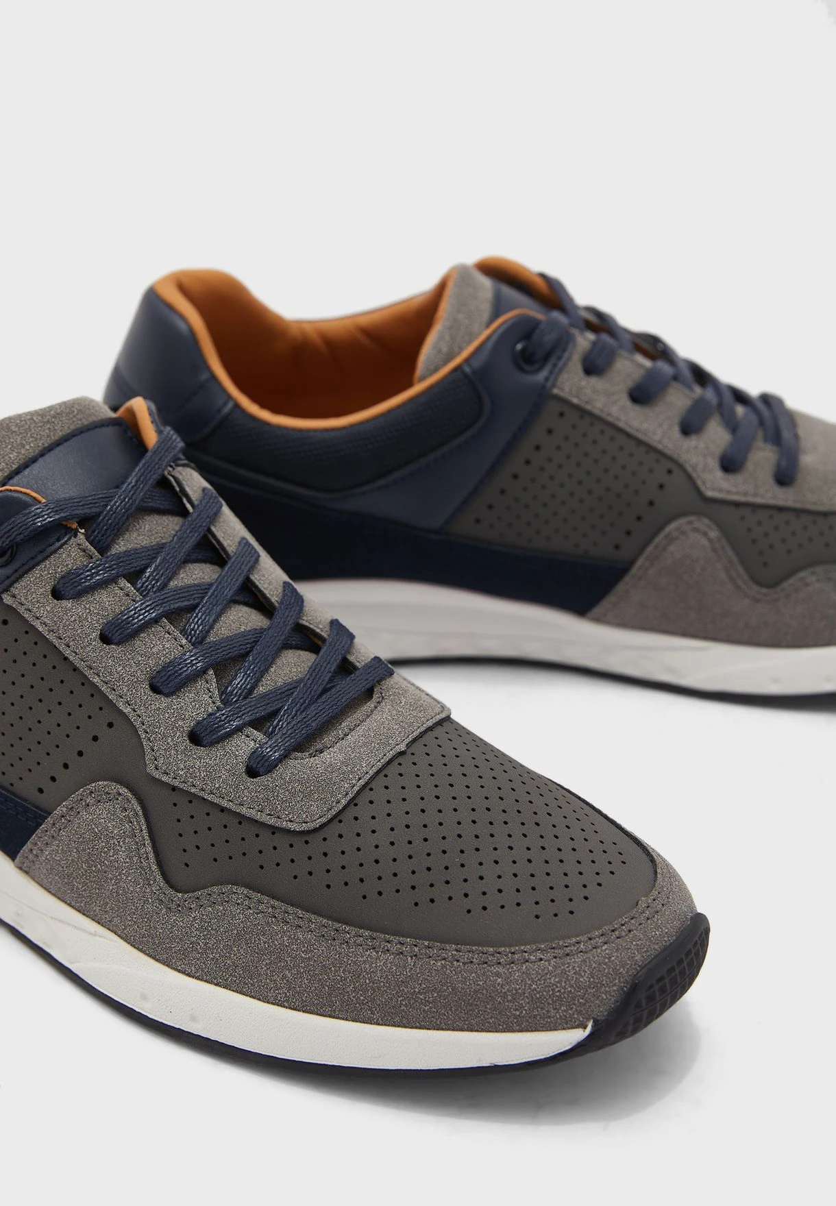 Perforated Casual Sneakers 5 Perforated Casual Sneakers - Image 5