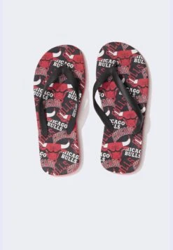 DeFacto Man NBA Chicago Bulls Licenced Flip Flops -Easy Steps Sales 6 zoom desktop 95