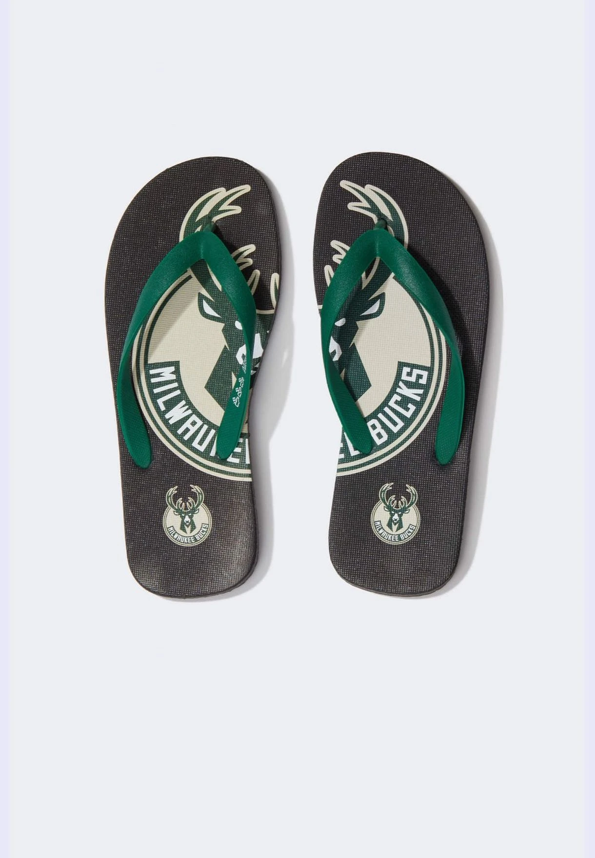 DeFacto Man NBA Milwaukee Bucks Licenced Slipper 6 DeFacto Man NBA Milwaukee Bucks Licenced Slipper - Image 6
